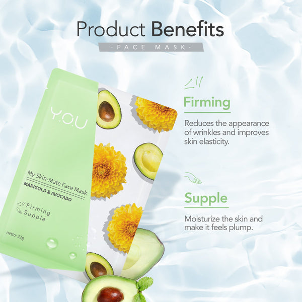My Skin-Mate Face Mask Marigold&Avocado