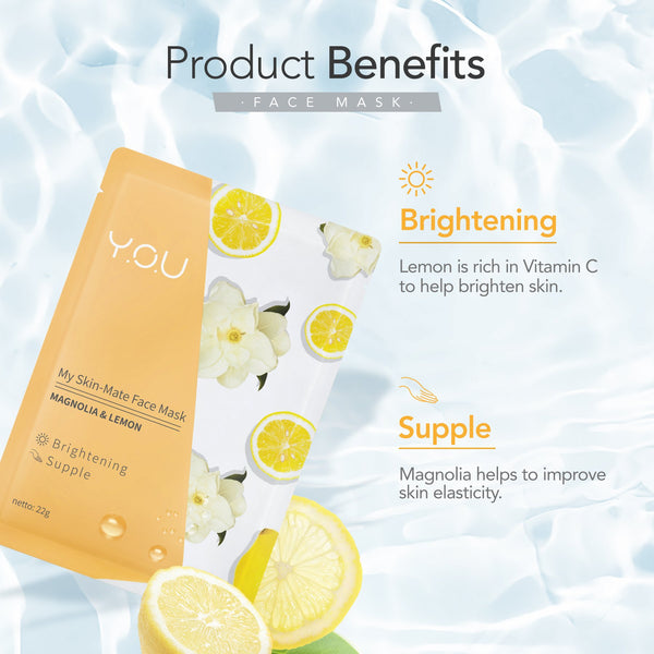 My Skin-Mate Face Mask Magnolia&Lemon