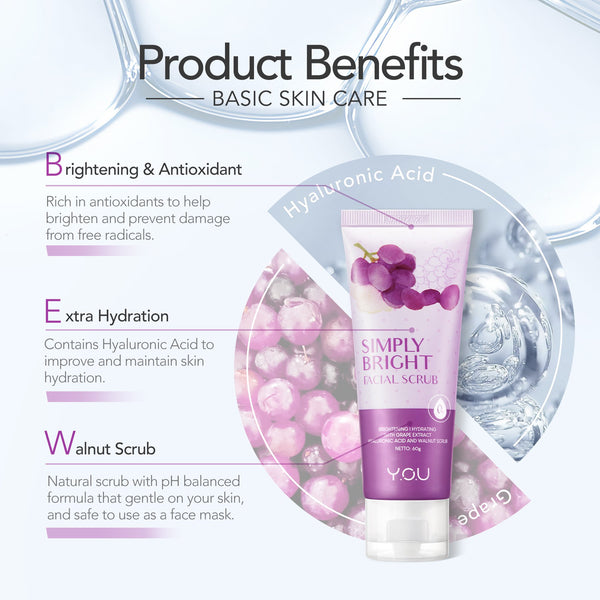 Simply Bright Facial Scrub