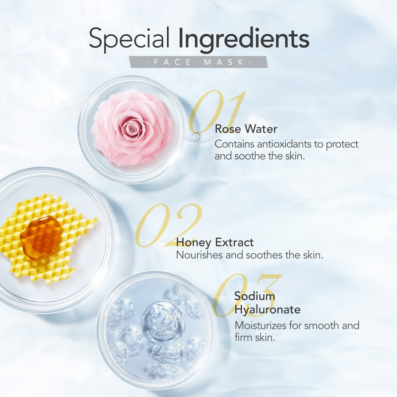 My Skin-Mate Face Mask Rose&Honey