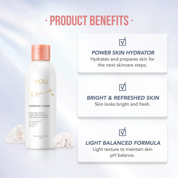 The Radiance White Essential Toner