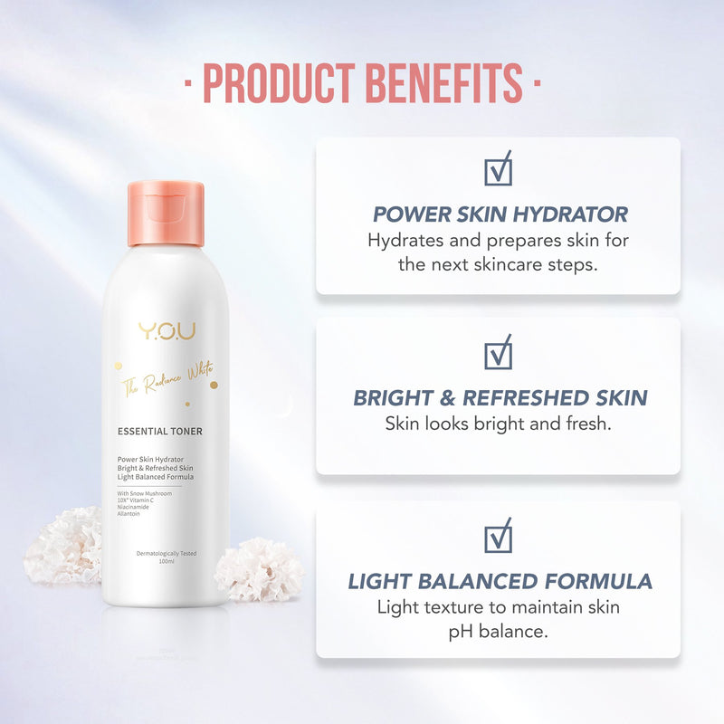 The Radiance White Essential Toner
