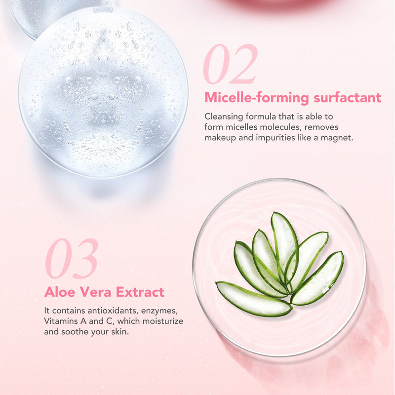Prebiotic-Infused Micellar Cleansing Water
