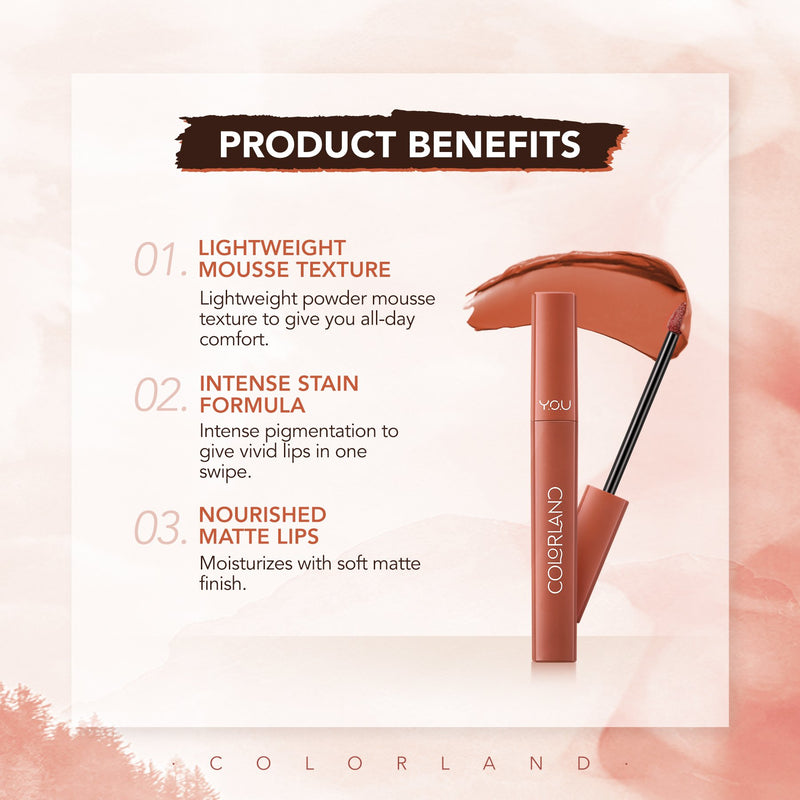 Colorland Powder Mousse Lip Stain