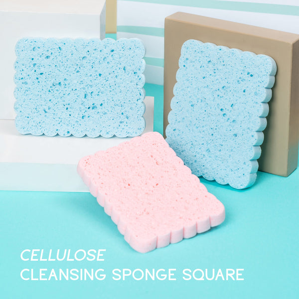 Glam Fix Squared Cellulose Cleansing Sponge