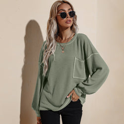 Autumn and winter tops fashion sweater women loose