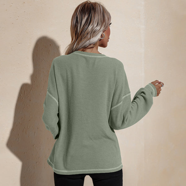 Autumn and winter tops fashion sweater women loose
