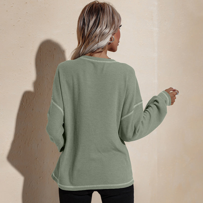 Autumn and winter tops fashion sweater women loose