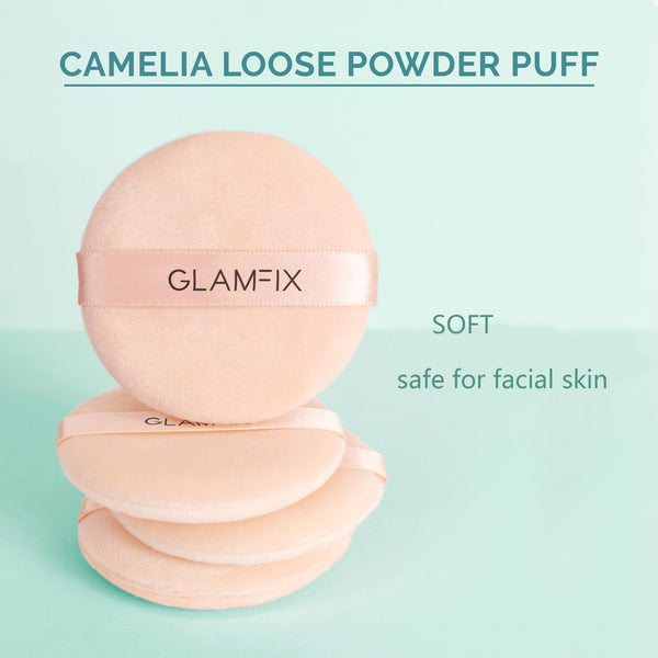 Glam Fix Camelia Loose Powder Puff
