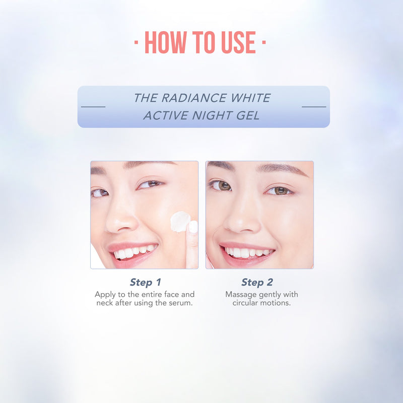 The Radiance White Active Night Gel