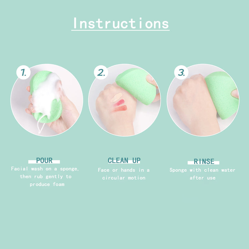 Glam Fix Facial Cleansing Sponge