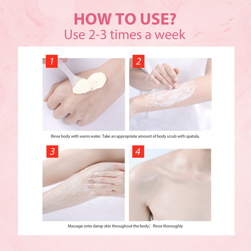 Skin Sational Strawberry Rose Body Scrub