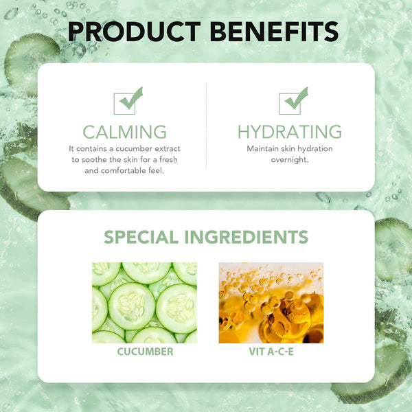 Sleep 'n Beauty Cucumber ACE Sleeping Mask