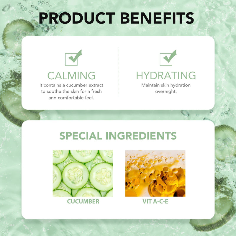 Sleep 'n Beauty Cucumber ACE Sleeping Mask