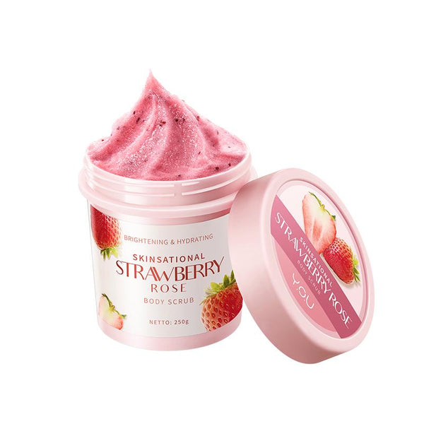Skin Sational Strawberry Rose Body Scrub
