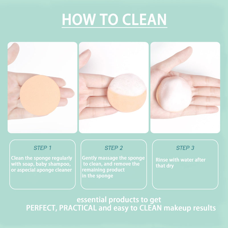 Glam Fix Star Compact Sponge Circle