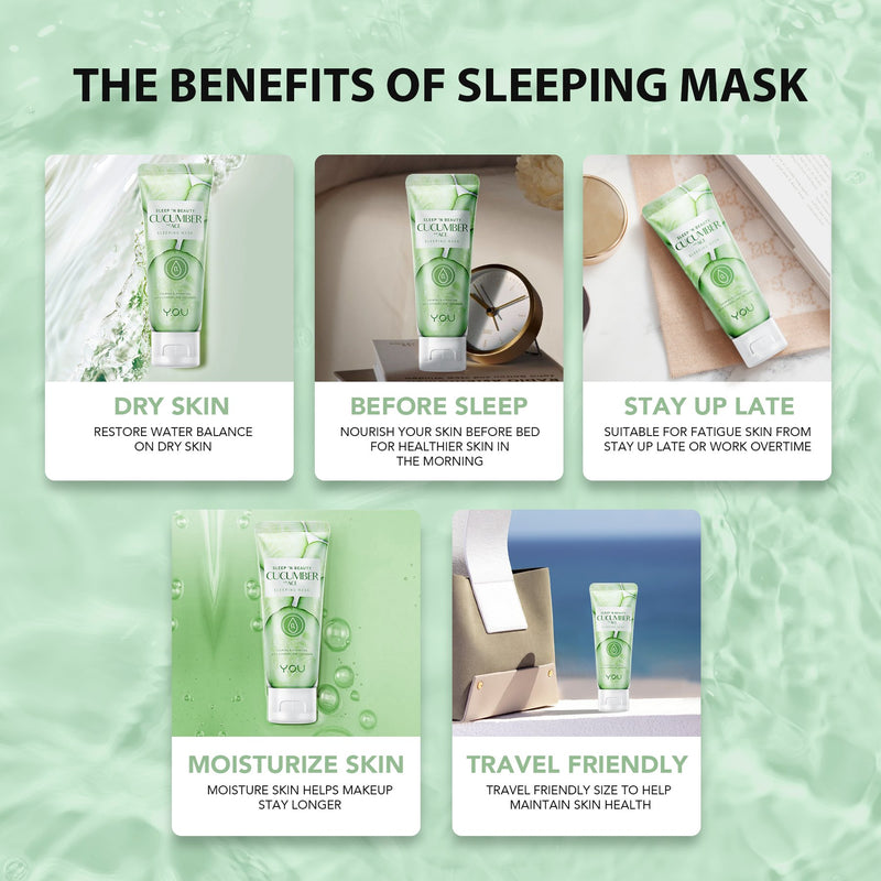 Sleep 'n Beauty Cucumber ACE Sleeping Mask