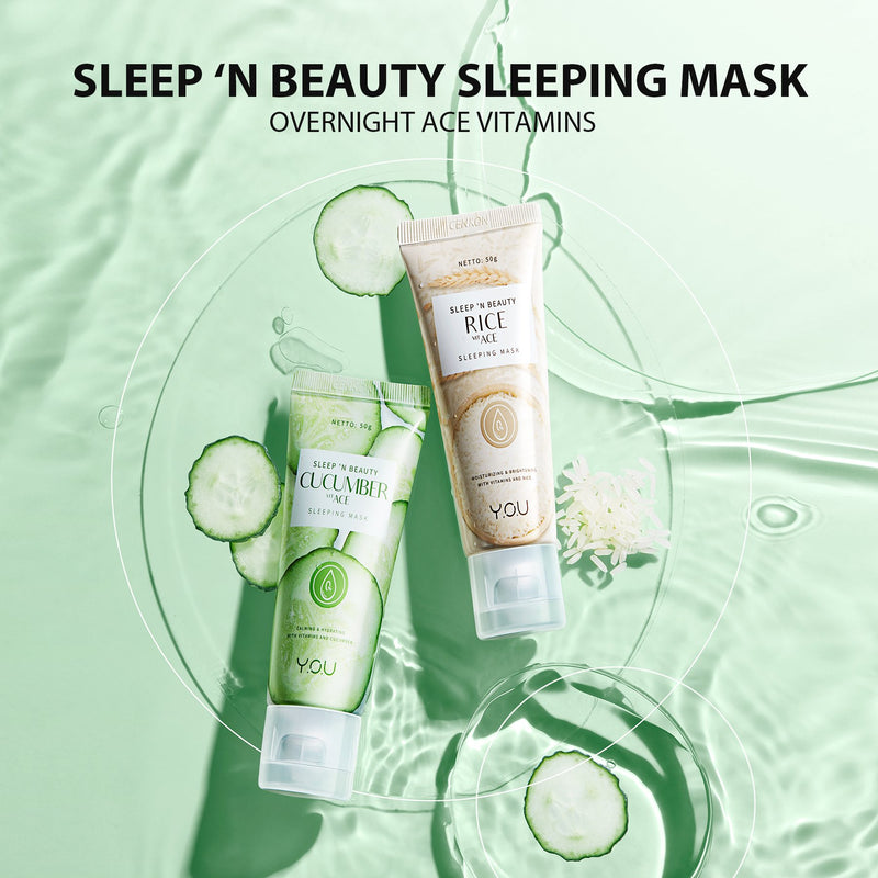 Sleep 'n Beauty Cucumber ACE Sleeping Mask