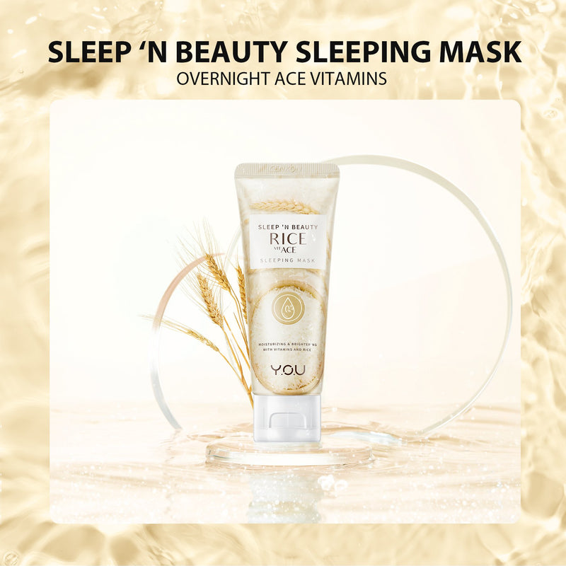 Sleep 'n Beauty Rice ACE Sleeping Mask