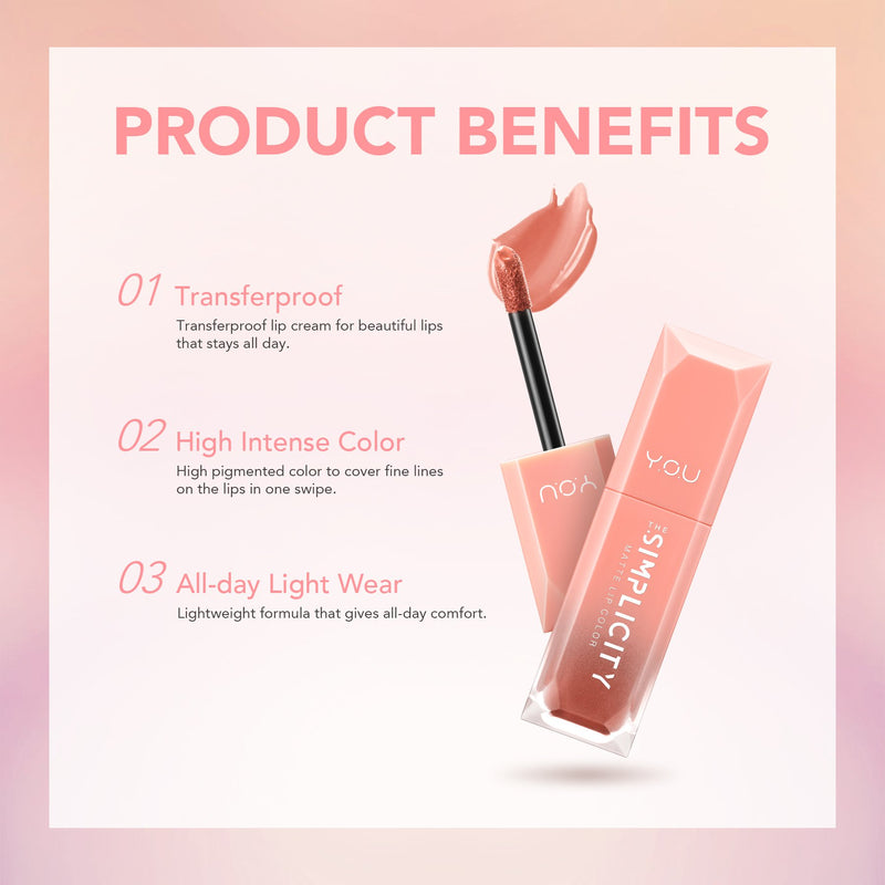 The Simplicity Matte Lip Color