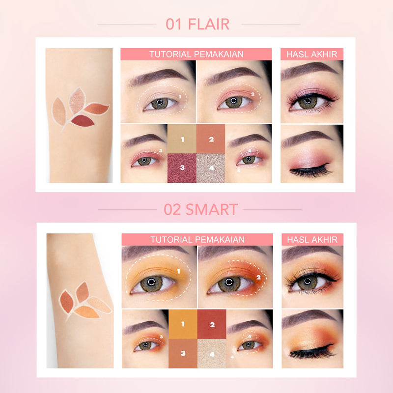 The Simplicity Eyeshadow Quad X