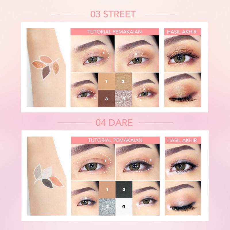 The Simplicity Eyeshadow Quad X