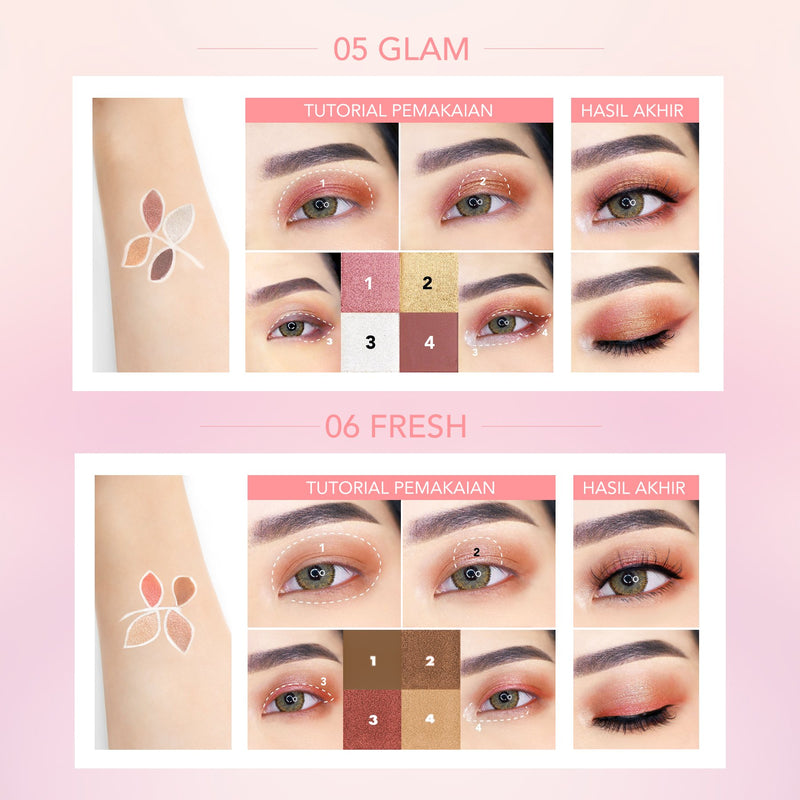 The Simplicity Eyeshadow Quad X