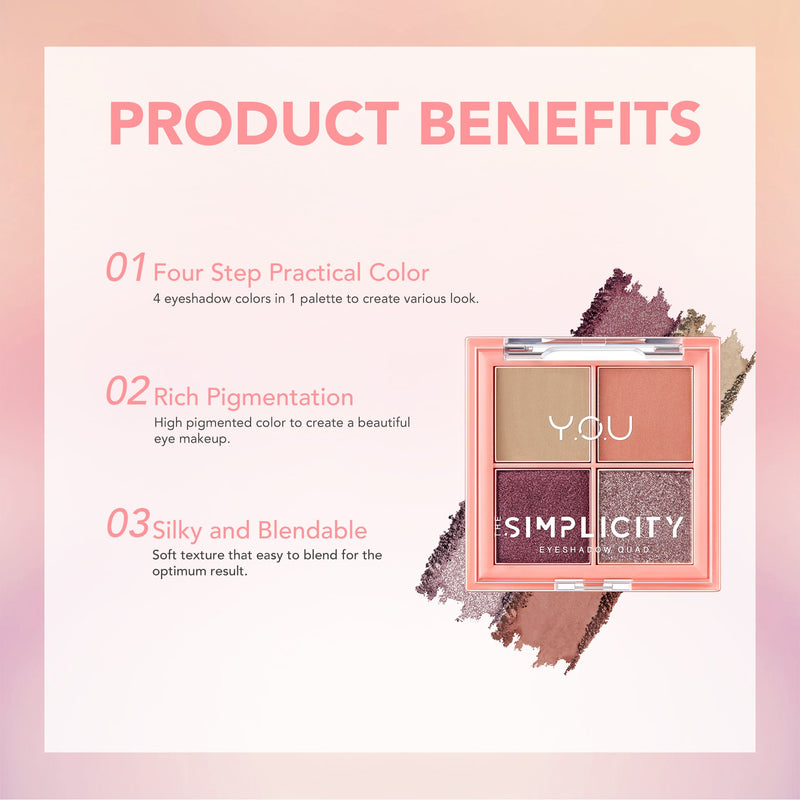 The Simplicity Eyeshadow Quad X