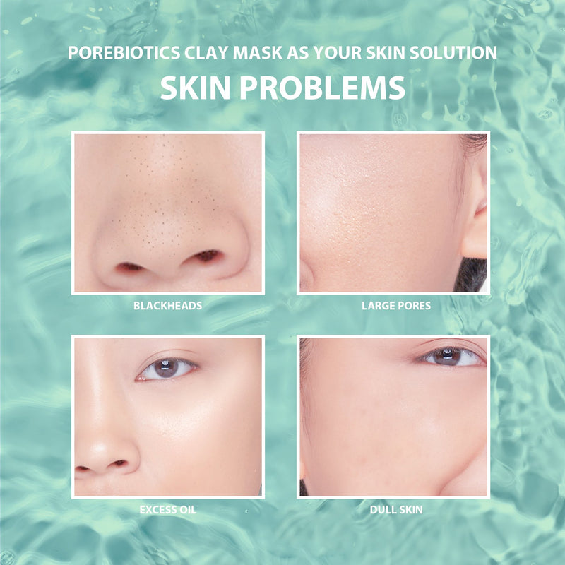 PoreBiotics Green Tea Hydrating Clay Mask