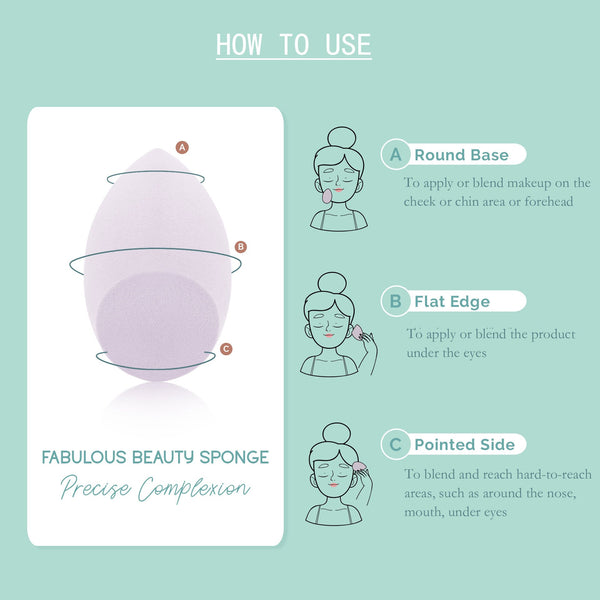 Glam Fix Fabulous Beauty Sponge Precise Complexion