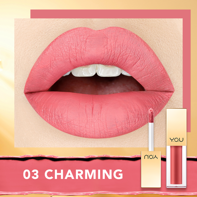 rouge velvet matte lip cream - charming