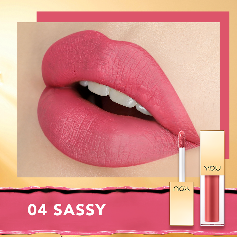 rouge velvet matte lip cream - sassy