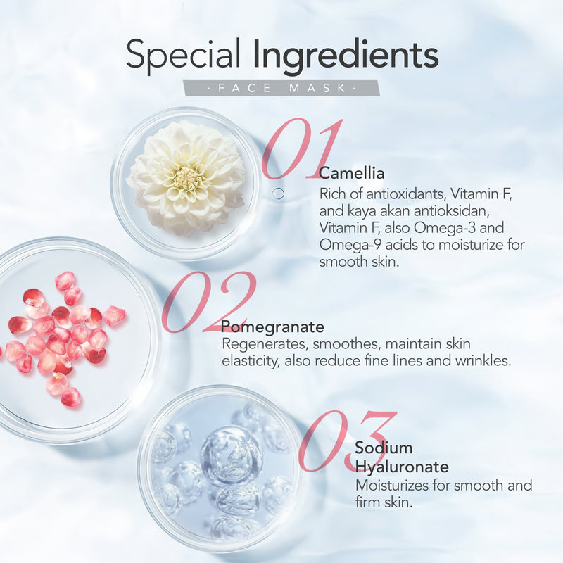 My Skin-Mate Face Mask Camellia&Pomegranate