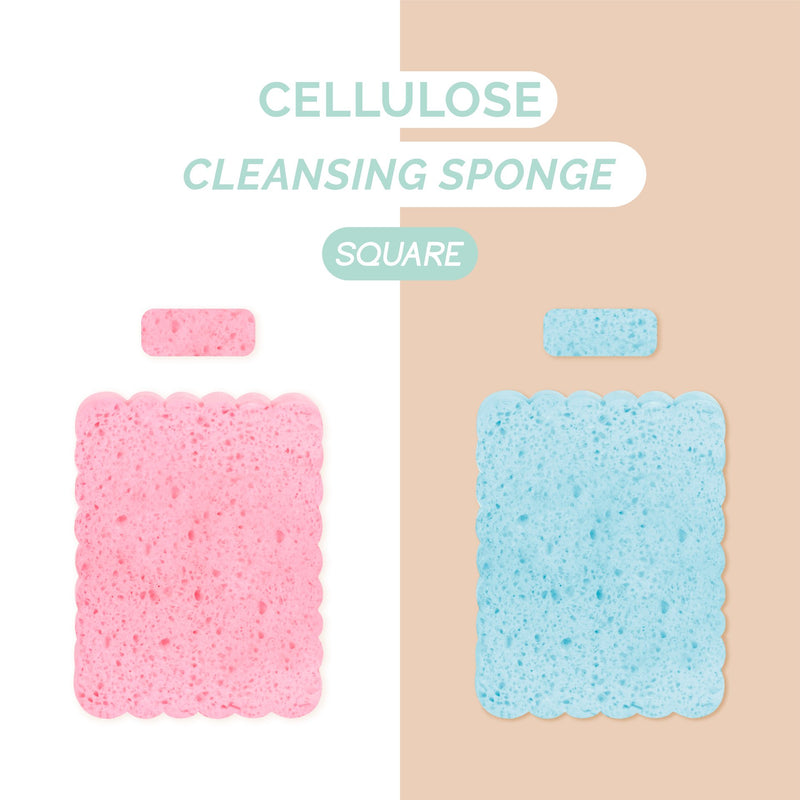 Glam Fix Squared Cellulose Cleansing Sponge